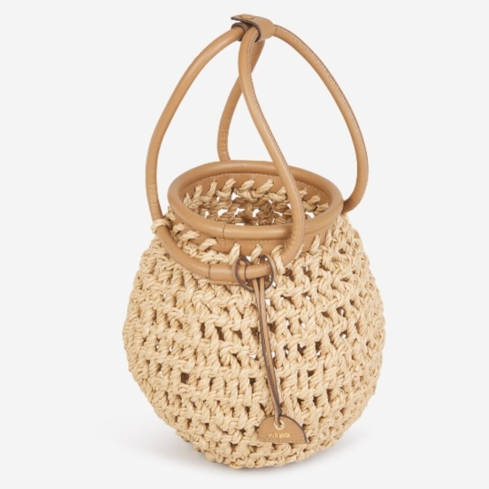 Cult Gaia Woven Tote "NEW" - Picture 15 of 16